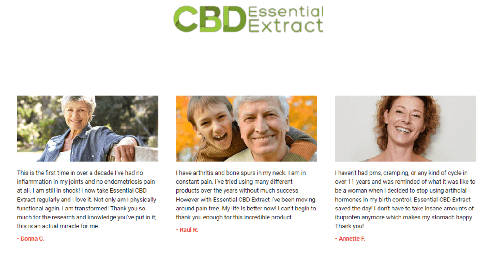 Essential CBD Extract Customer Reviews