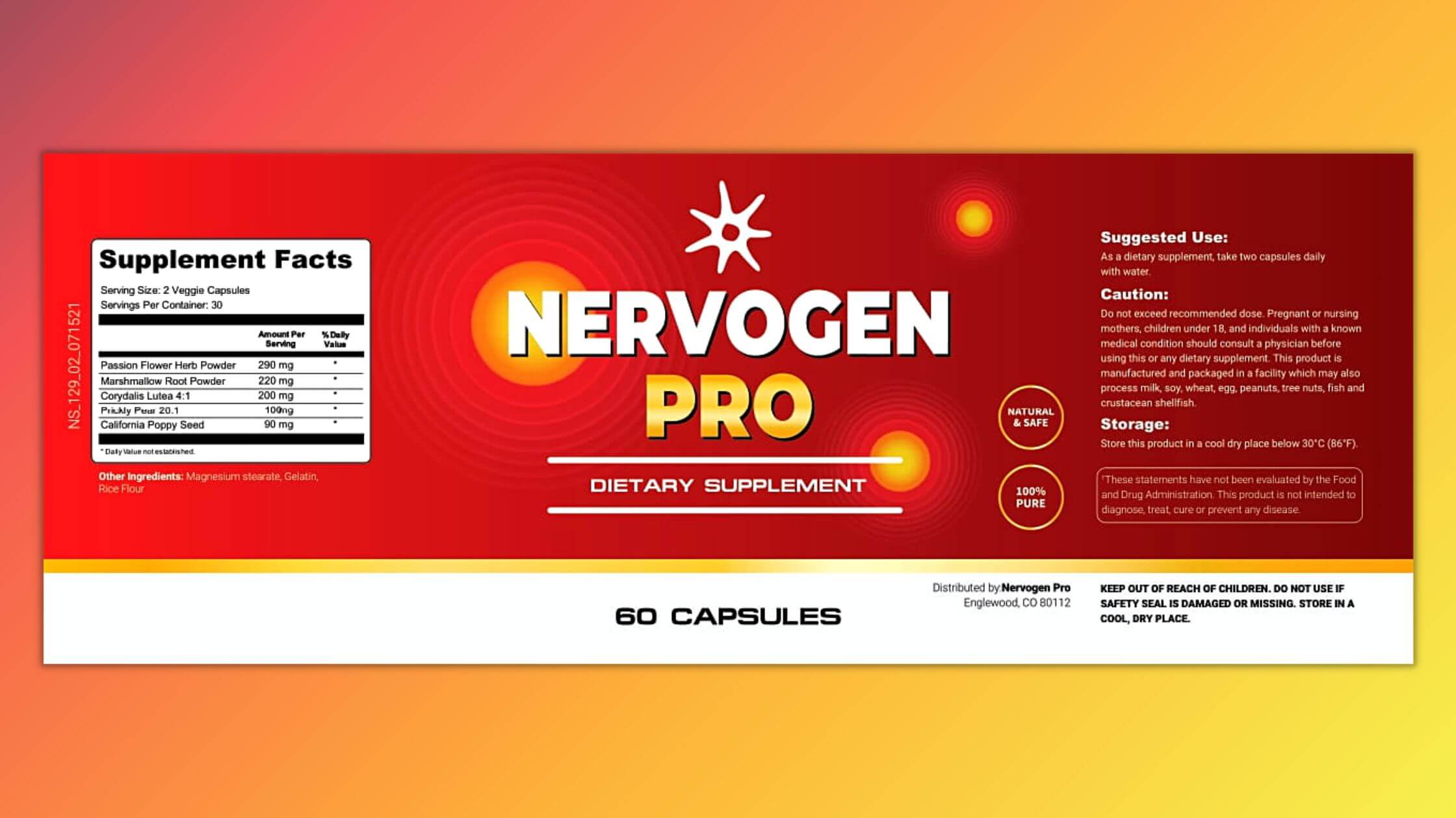 Nervogen Pro Dosage